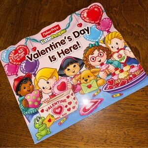Fisher-Price Little People Valentine's Day Card with Colorful Characters